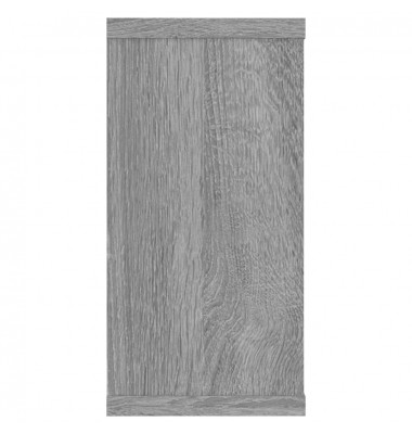  Sieninės lentynos, 2vnt., pilkos ąžuolo, 100x15x30cm, mediena - Pakabinamos lentynos, spintelės - 7