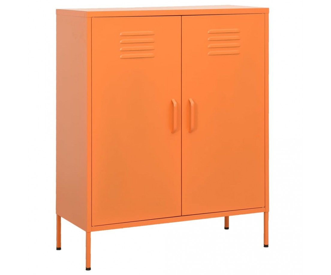 Sandėliavimo spintelė, oranžinė, 80x35x101,5cm, plienas - Biuro spintos, spintelės - 1 Sandėliavimo spintelė, oranžinė, 80x35x101,5cm, plienas - Biuro spintos, spintelės - 1