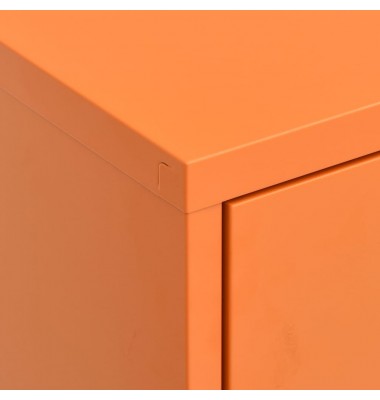  Sandėliavimo spintelė, oranžinė, 80x35x101,5cm, plienas - Biuro spintos, spintelės - 7