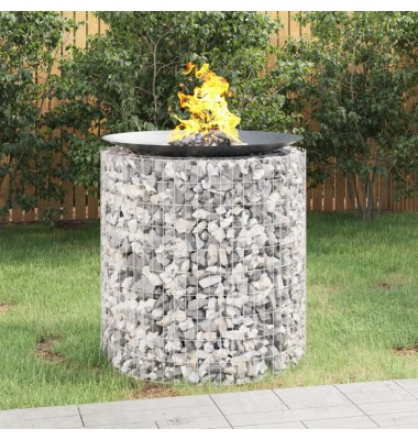  Gabiono laužavietė, 100cm skersmens, galvanizuota geležis - Laužavietės, židiniai - 1