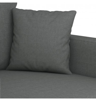  Dvivietė sofa, tamsiai pilkos spalvos, 120cm, audinys - Sofos, sofos-lovos - 6